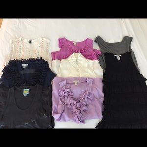 8 Assorted Brand Name Tanks